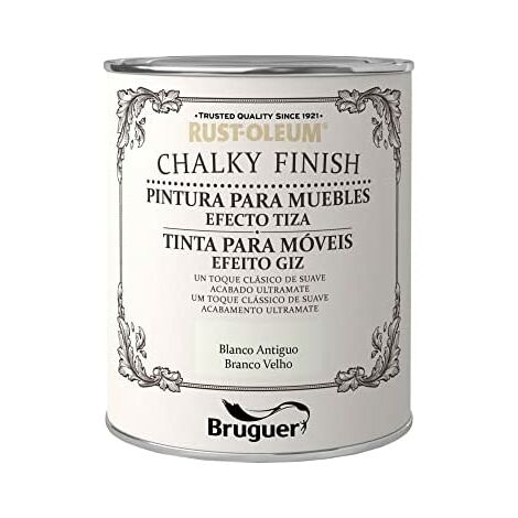 Vernice effetto gessato chalky colore bianco antico 0,5lt