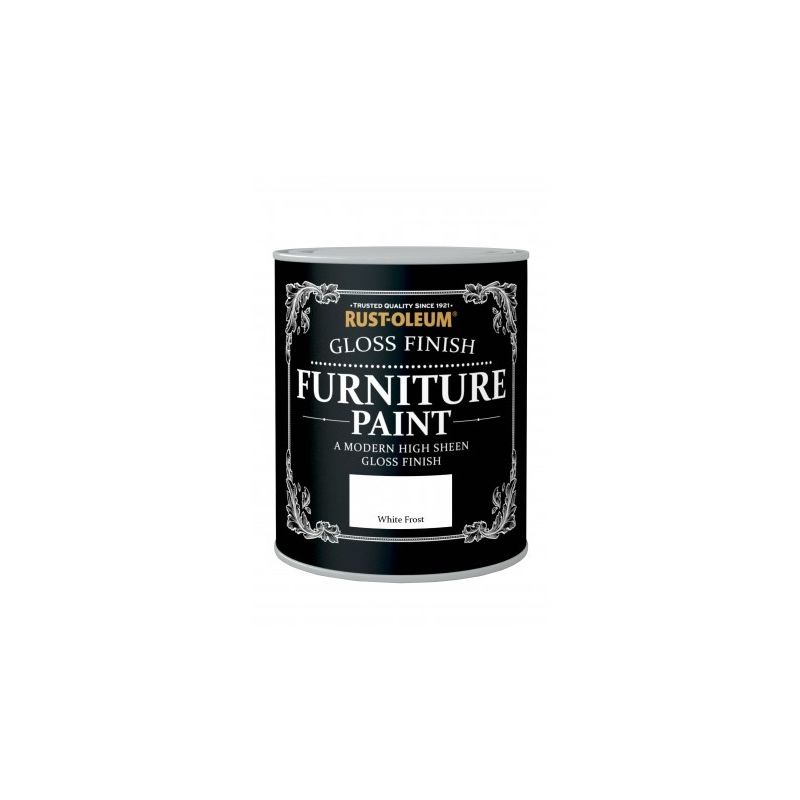 Rust-oleum - Gloss Furniture Paint - White Frost - 125ML