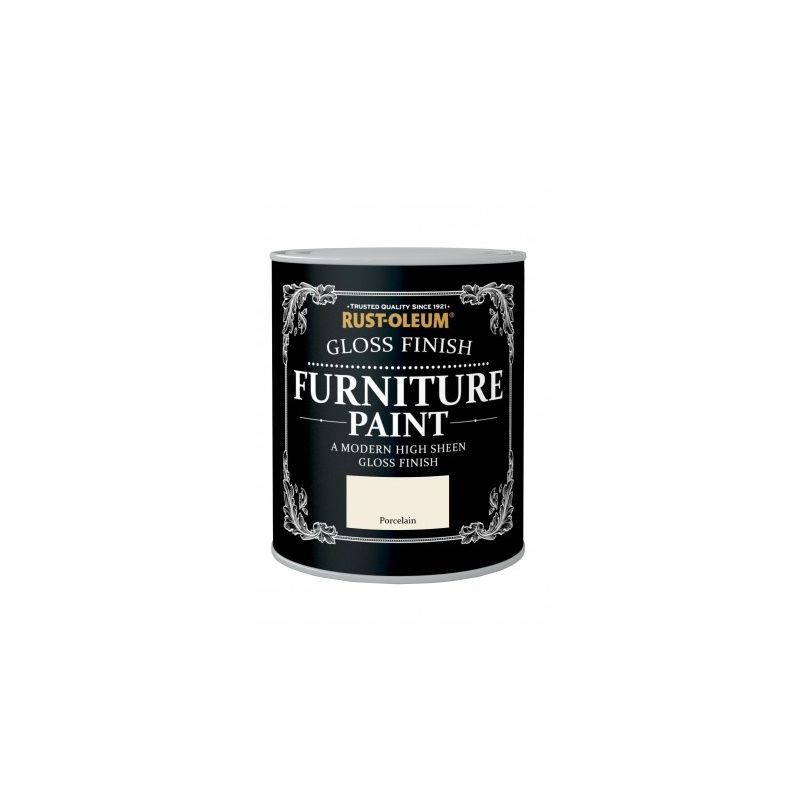 Rust-oleum - Gloss Furniture Paint - Porcelain - 125ML