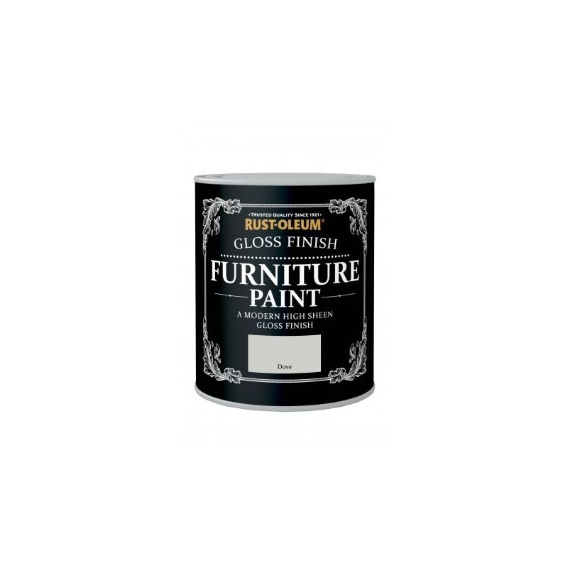 Rust-oleum - Gloss Furniture Paint - Dove - 125ML - Dove