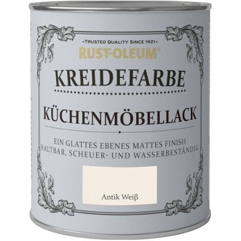 Rust-Oleum Kreidefarbe Küchenmöbellack 750 ml antik weiss