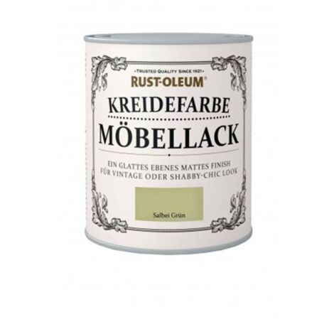 Rust-Oleum Kreidefarbe Möbellack 750ml Salbei Grün