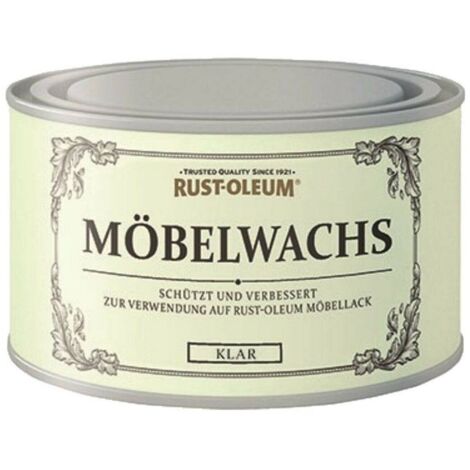Rust-Oleum Kreidefarbe Möbelwachs 400 ml klar Kreidefarbe