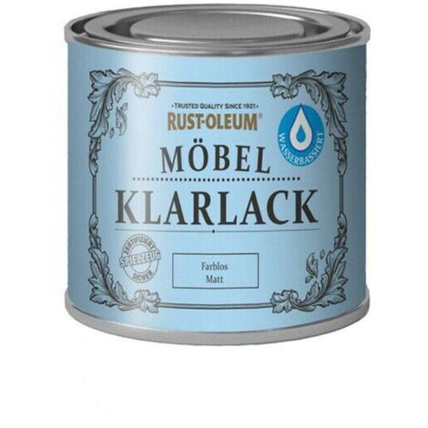 Rust-Oleum Möbel Klarlack wasserbasiert 125 ml farblos