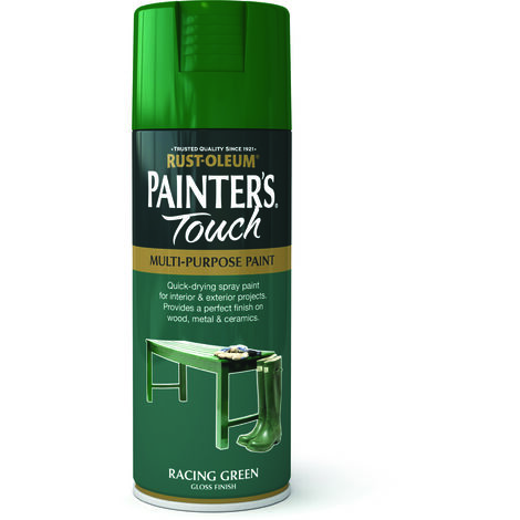 Rust-Oleum Painter’s Touch Spray Paint 400ml Gloss - Racing Green