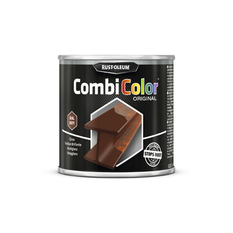 

Rust-Oleum pintura 'Combi color' marrón rojo brillante - 250ml