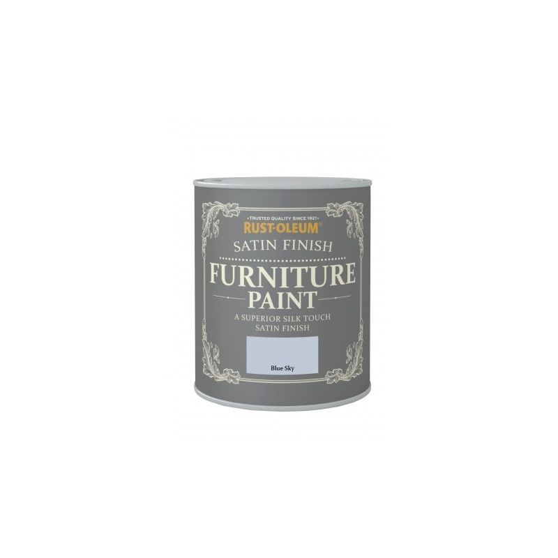 Rust-Oleum Satin Furniture Paint - Blue Sky - 750ML