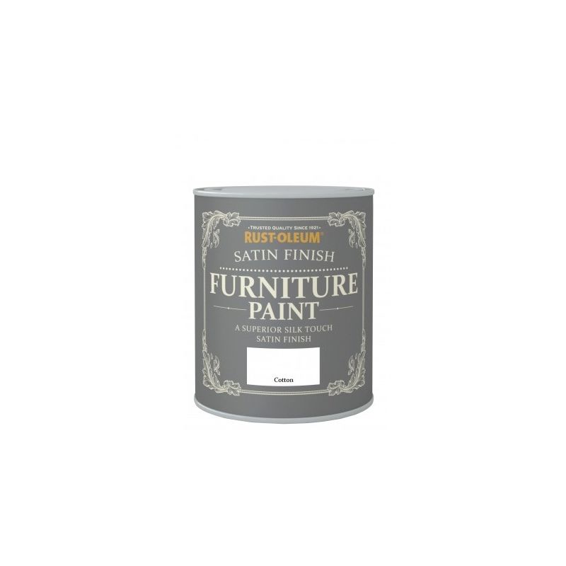 Rust-oleum - Satin Furniture Paint - Cotton - 125ML - Cotton