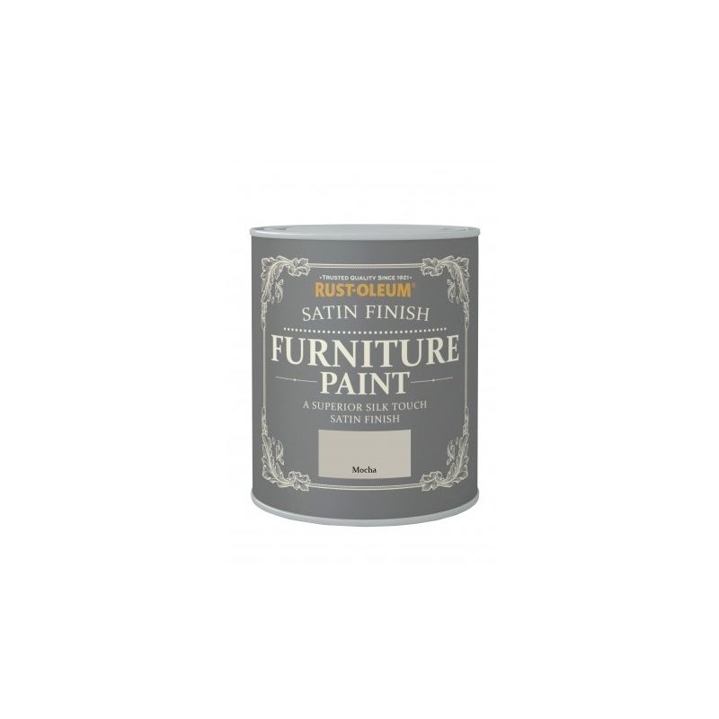 Rust-Oleum Satin Furniture Paint - Mocha - 125ML