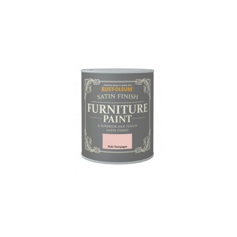 Rust-Oleum Satin Furniture Paint - Pink Champagne - 125ML
