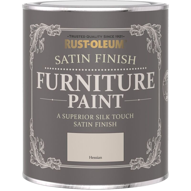 Rust-oleum - Satin Furniture Paint - Hessian - 750ML - Hessian