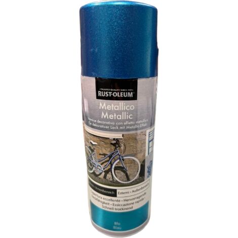 RUST-OLEUM - SPRAY EFFETTO METALLICO BLU400 ML