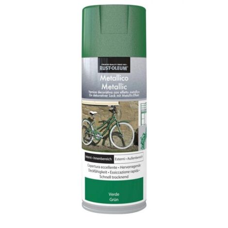 RUST-OLEUM - SPRAY EFFETTO METALLICO VERDE 400 ML