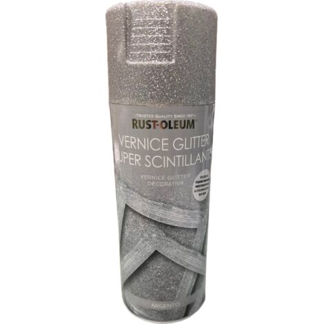 RUST-OLEUM - SPRAY PAILLETTES ARGENTO 400ML