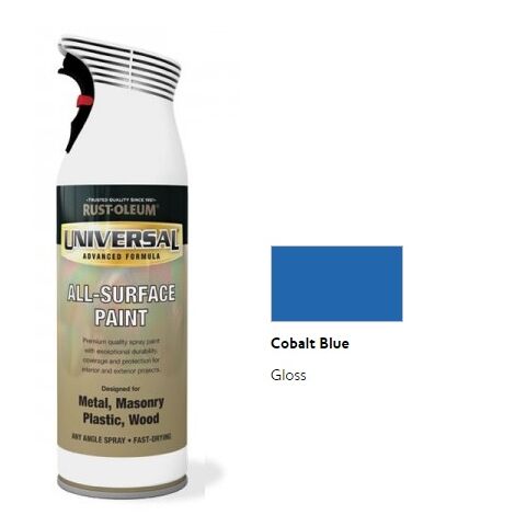 Rust-Oleum Universal All Surface Spray Paint - Gloss - Cobalt Blue - 400ml