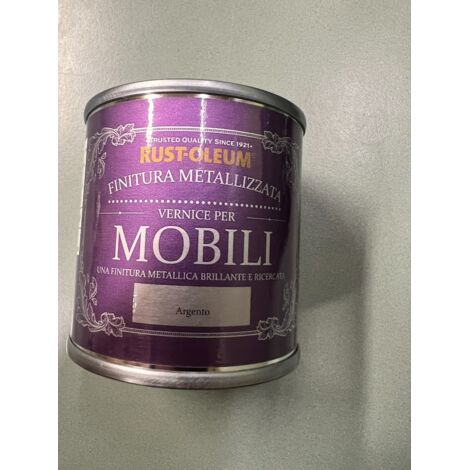 RUST-OLEUM - VERNICE LEGNO CHALKY MET ARG 0,125L