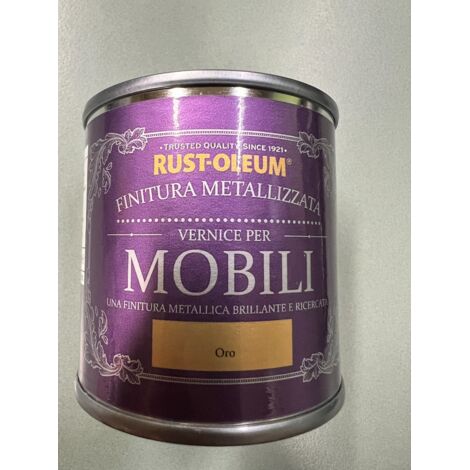 RUST-OLEUM - VERNICE LEGNO CHALKY MET ORO 0,125L