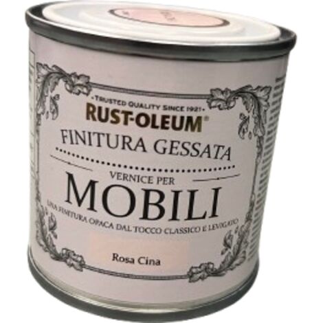 RUST-OLEUM - VERNICE LEGNO CHALKY ROSA CINA 0,125L