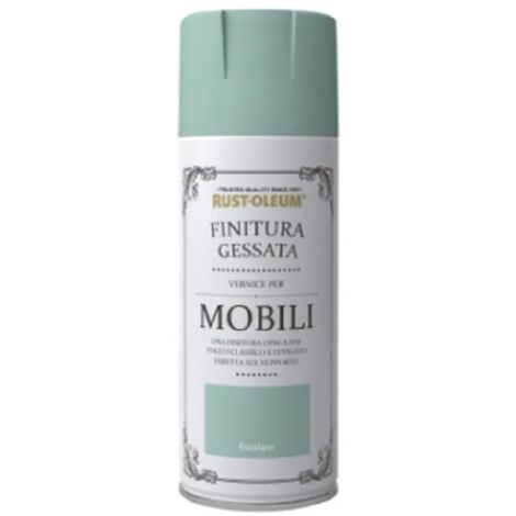 RUST-OLEUM -VERNICE SPRAY EFFETTO GESSATO CHALKY COLORE EUCALIPTO DA 400ML