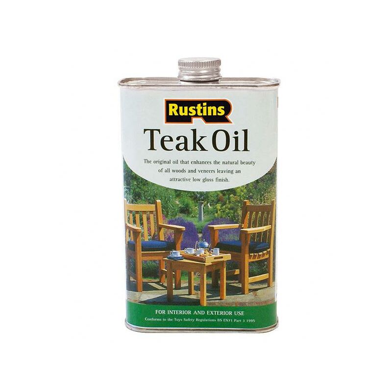 TEAK2500 Teak Oil 2.5 litre RUSTO25L - Rustins