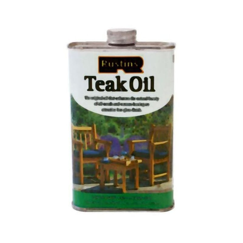 Rustins - Teak Oil 1L RUSTO1L - TEAK1000