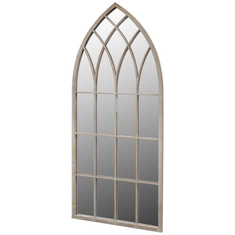 Gothic Arch Garden Mirror 50x115 cm for Indoor and Outdoor Use Vidaxl