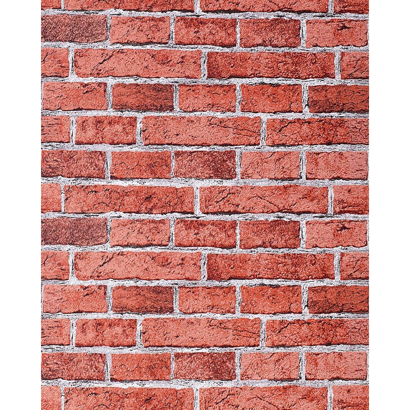 Rustic brick wallpaper wall EDEM 583-24 decorative vintage mural stone brix look vinyl red earth red