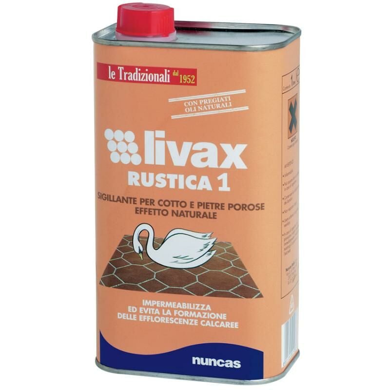 Nuncas - livax rustica 1 mastic pour cotto et pierres poreuses 1 litre