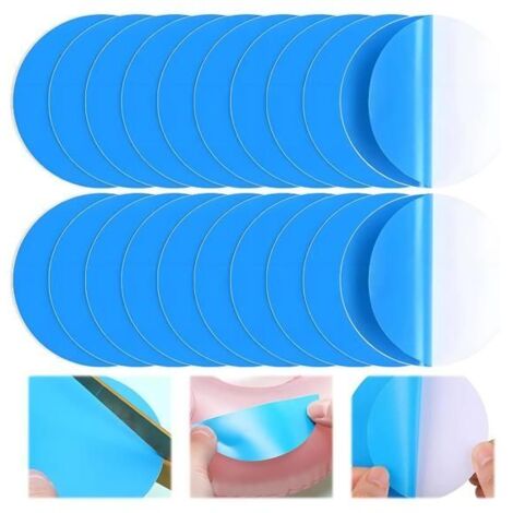Rustine pour Piscine, Kit de Réparation de 20 Pièces, Patch Auto-adhésif pour Piscine
