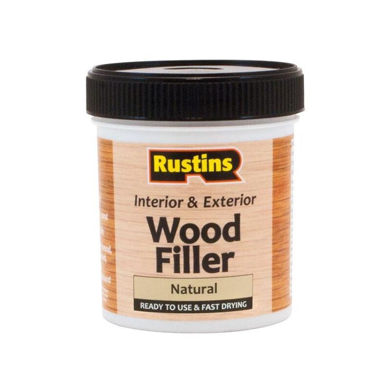 Rustins - Acrylic Wood Filler Natural 250ml RUSQDWFN250 - Natural