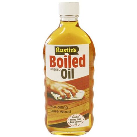 Rustins BOIL125 Boiled Linseed Oil 125ml RUSLOB125