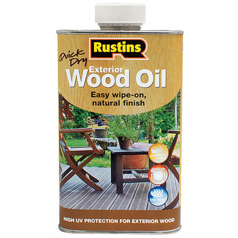 Rustins EWDOIL1000 Exterior Wood Oil 1 litre