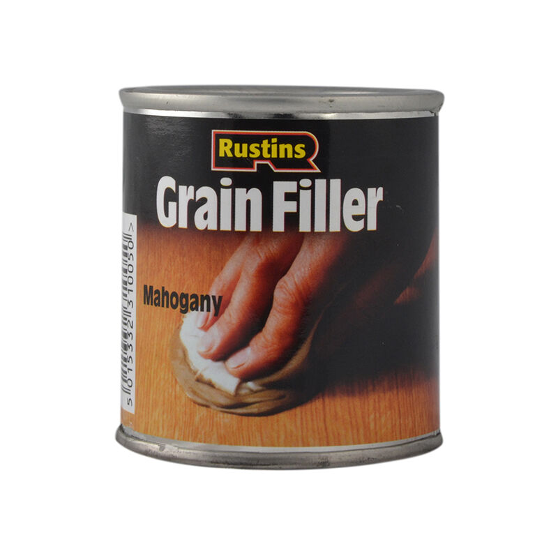 Rustins - GRMA230 Grain Filler Mahogany 230g RUSGFM230G