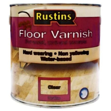 Rustins Quick Dry Floor Varnish Satin 1 Litre