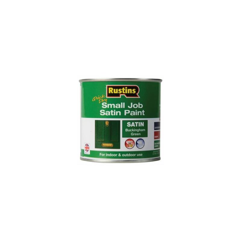 Quick Dry Small Job Satin Paint Buckingham Green 250ml