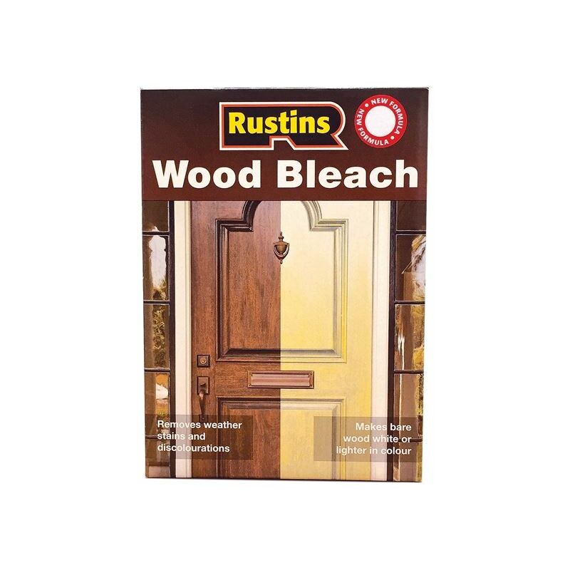 Wbleset Wood Bleach Set (a & b Solution 500ml) ruswbs - Rustins