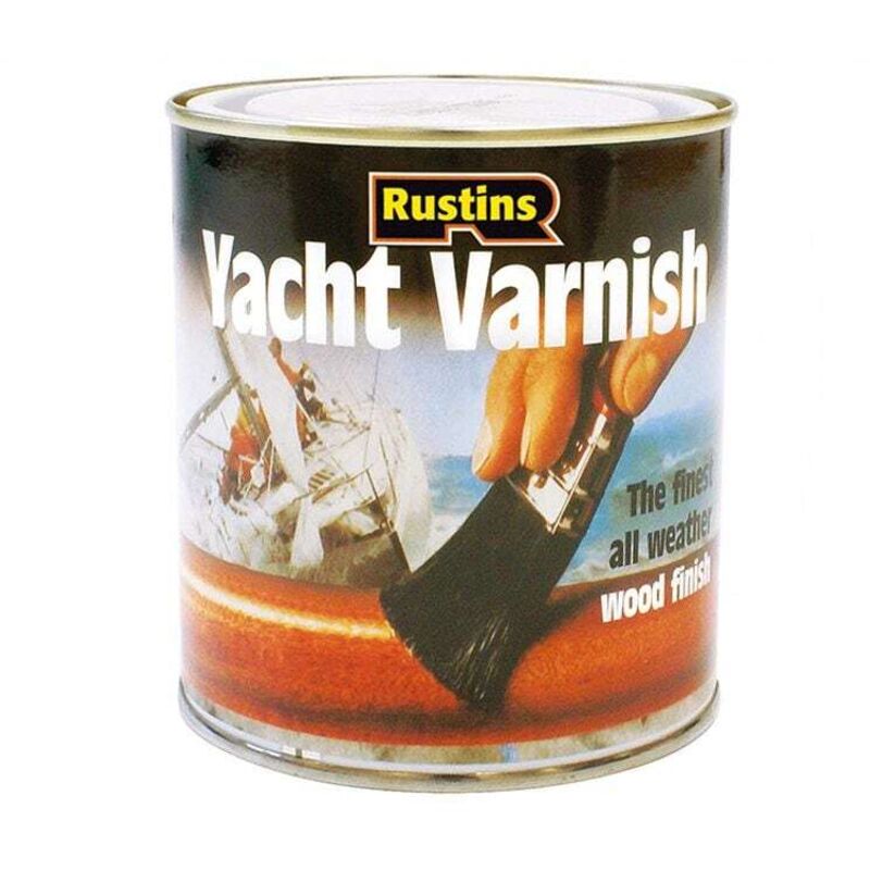 Yacht Varnish Gloss 5 litre RUSYV5L - Rustins