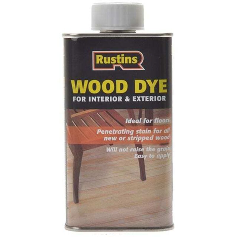 Rustins Wood Dye Medium Oak 1 Litre WDMO1L