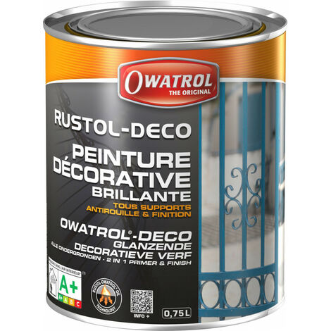 RUSTOL DECO BRILLANT Owatrol – Peinture antirouille décorative