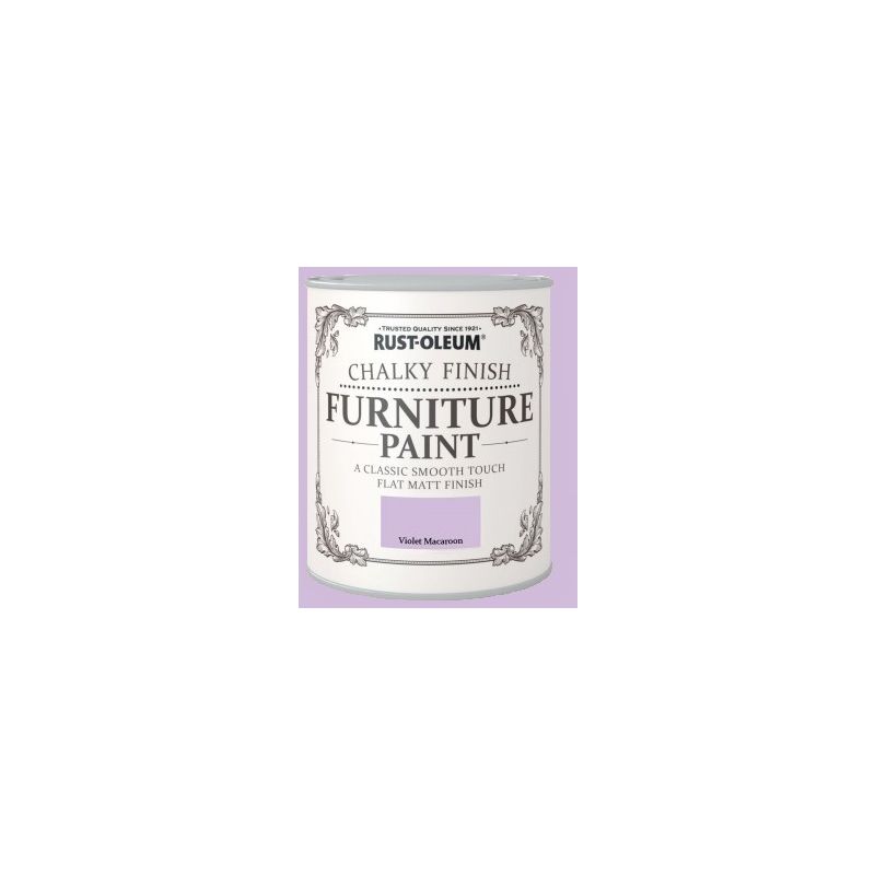 Rust-oleum - Chalk Chalky Furniture Paint Violet Macaroon 750ML