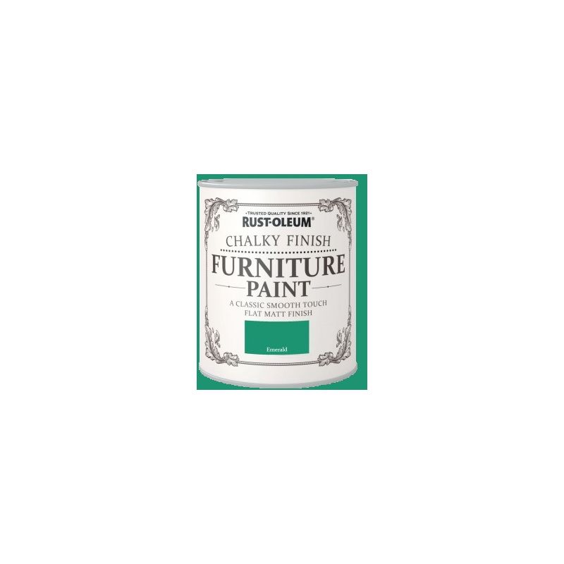Rust-oleum - Chalk Chalky Furniture Paint Emerald 750ML