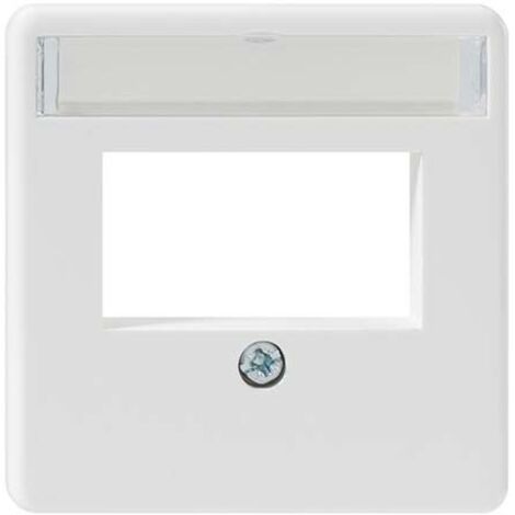 Rutenbeck Zentralplatte 2-fach,rws RAL9010 ZSt UM-MA 2 rws