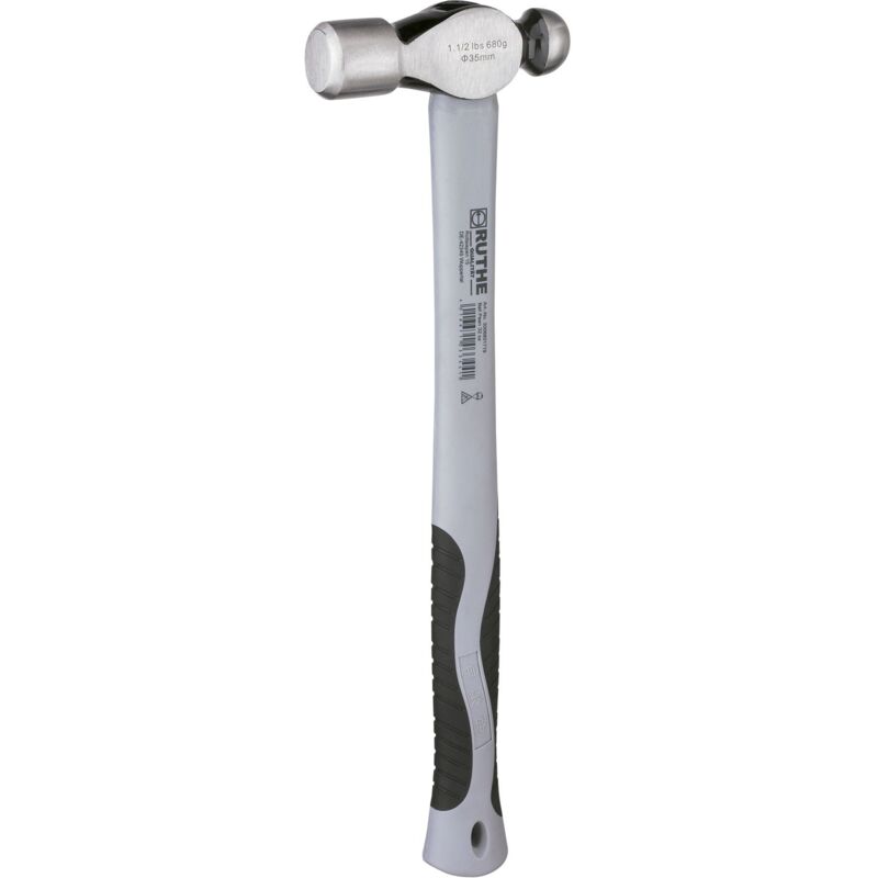 

3009101719 - Martillo de bola con mango de fibra de vidrio (910 g) - Ruthe