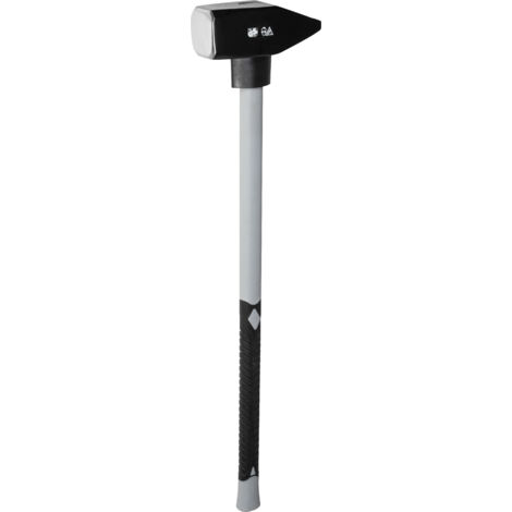 RUTHE Vorschlaghammer mit 90 cm Fiberglasstiel 5 kg