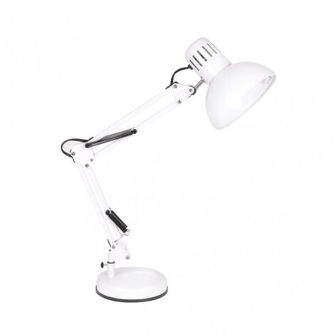 Rutil-Drehleuchte 1xe27 weiß 57x39x15 cm