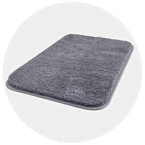 Rutschfeste Badematte, saugfähige Badematte, flauschige Mikrofaser-Badematte