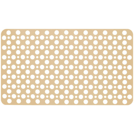 Rutschfeste Badewannenmatte AWD INTERIOR 1430 beige 75 x 43 cm TPE
