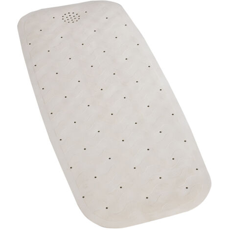 Rutschfeste Badewannenmatte NATUAL RUBBER, 90 x 37 cm, WENKO
