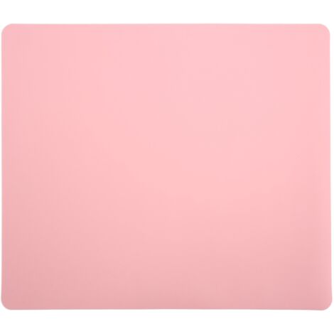 Rutschfeste, hitzebeständige und abwaschbare Silikon-Küchenmatte – Rosa – zum Basteln und Backen