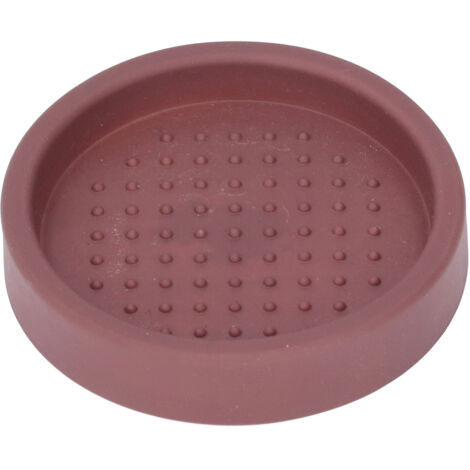 Rutschfeste Matte für Kaffeetamper – Kompakter und langlebiger Schutz für Zuhause oder professionelle Cafés – Braun
